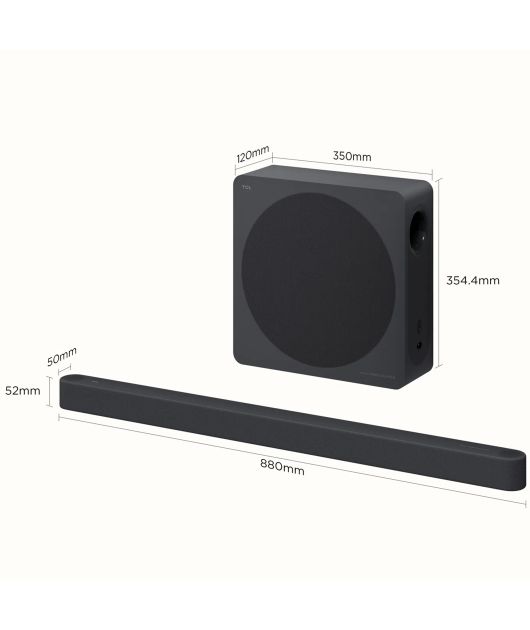 TCL A65K САУНДБАР 3.1.2, 460ВТ С BLUETOOTH И HDMI купить в официальном интернет-магазине Sony в Москве