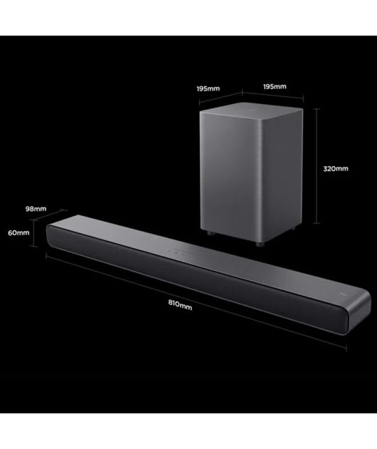 TCL S55H САУНДБАР 2.1, 220 ВТ С BLUETOOTH И HDMI купить в официальном интернет-магазине Sony в Москве
