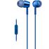 SONY MDR-EX155AP НАУШНИКИ ВНУТРИКАНАЛЬНЫЕ, СИНИЕ купить в официальном интернет-магазине Sony в Москве