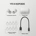 НАУШНИКИ SONY LINKBUDS WF-L900W, БЕЛЫЕ купить в официальном интернет-магазине Sony в Москве