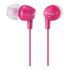 SONY MDR-EX15LP НАУШНИКИ, РОЗОВЫЕ купить в официальном интернет-магазине Sony в Москве